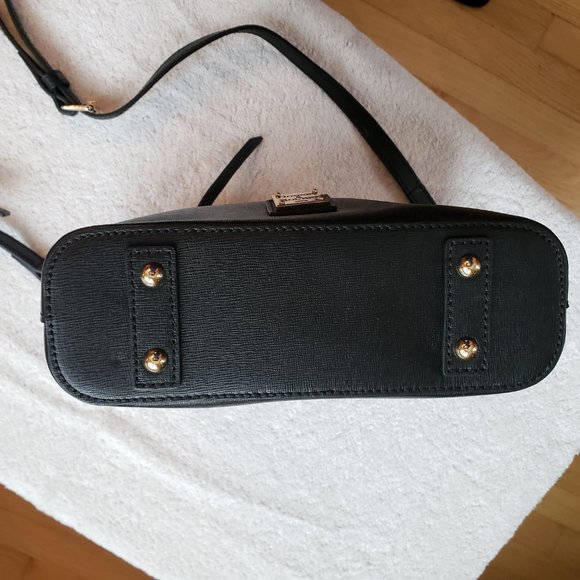 Dooney & Bourke Saffiano Black Zip Crossbody LIKE NEW - Picture 7 of 16